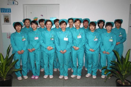 朝气蓬勃的护理团队