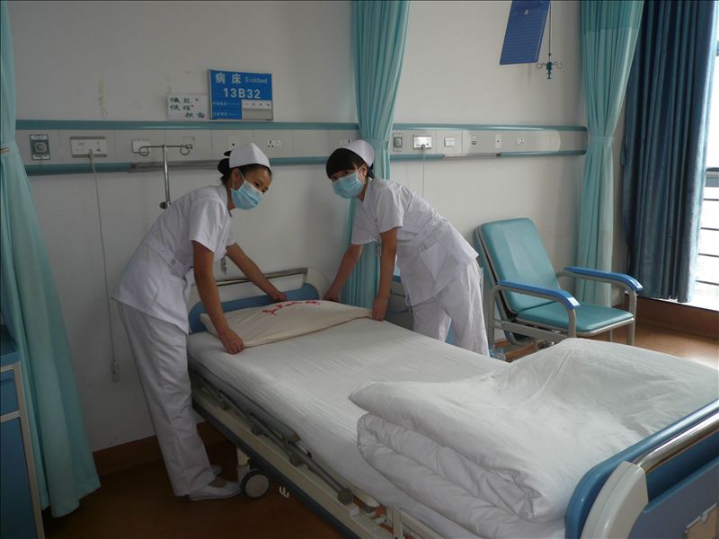干净的病床