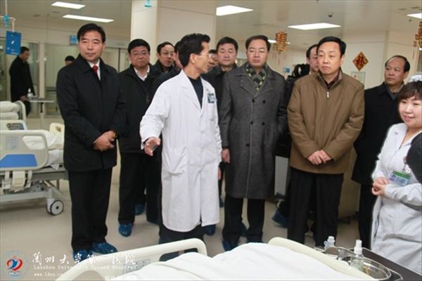 省领导视察我科