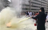 机关党总支第六党支部组织相关部门人员开展消防安全知识培训及实战演练