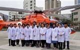兰大二院开展首次直升机航空医疗救援培训活动