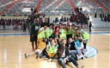 第二临床医学院王璨、库吐鲁克同学担任“爱只因有你”NBA兰大行活动现场主持人