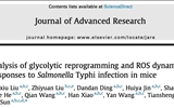兰大二院孙辉、杨靖共同研究，揭示宿主抵抗伤寒沙门菌感染的代谢-免疫机制